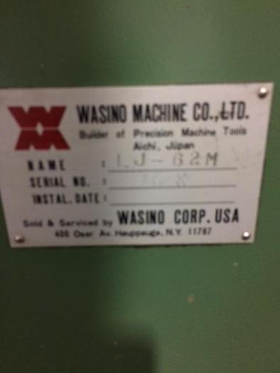 Used WASINO LJ-62M CNC Lathe, FANUC 10T CONTROL - Live Tooling, Lots of tooling !