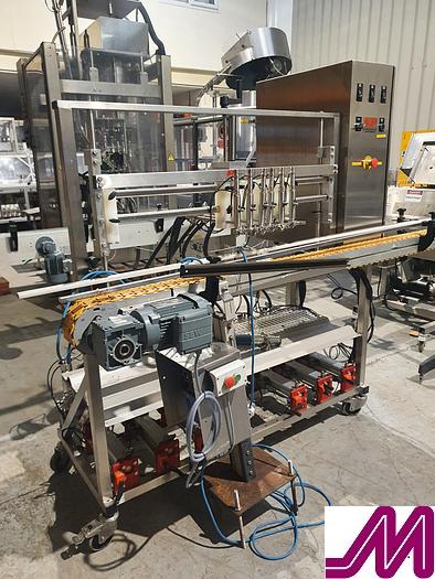 Used 2020 SP Filling Systems 6 Head Linear Atex Rated Filler SPE-C 1100 LV T6p8a