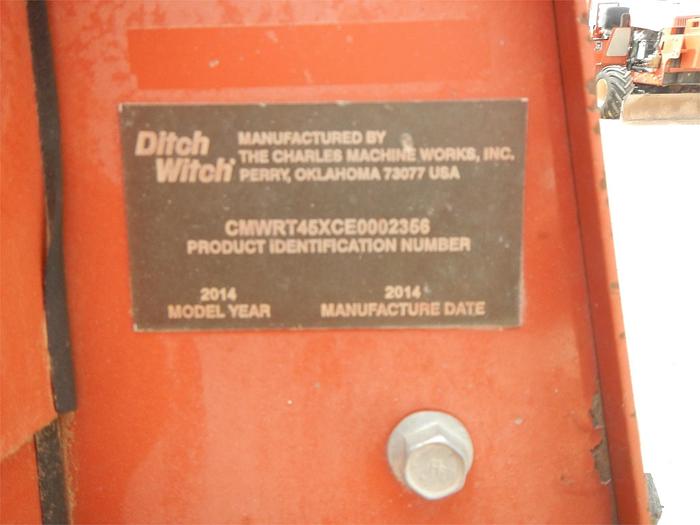 Used 2014 DITCH WITCH RT45