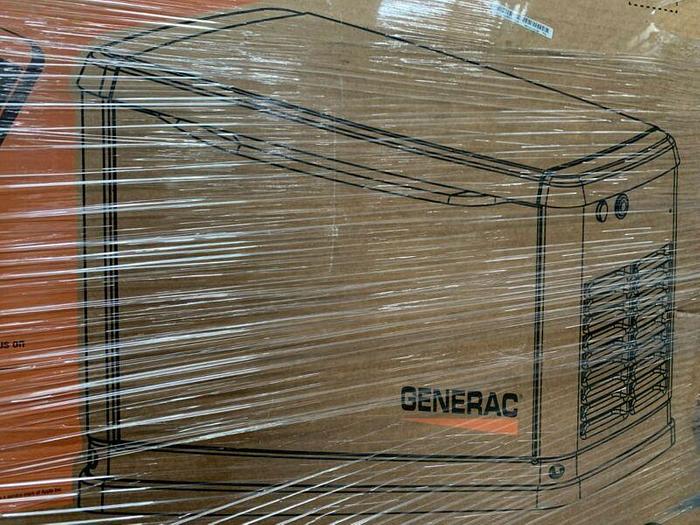 Used Generac G0070432 22kW Automatic Standby Generator System w/ Transfer Switch