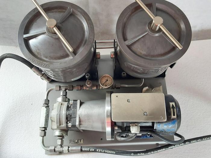 Gebraucht Hydraulikpumpe mit Filter, KP20.4-DO-82E2-LEA/EA, 2x R 100,  gebraucht-Top
