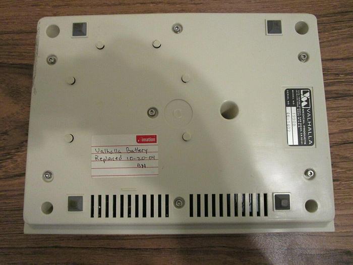 Used Valhalla Scientific Bio-Resistance Body Composition Analyzer Model 1990B