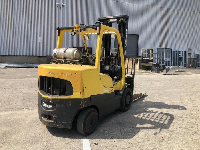 Used 15,500 POUND HYSTER MODEL S155FT W/ SIDESHIFT MFG. 2008
