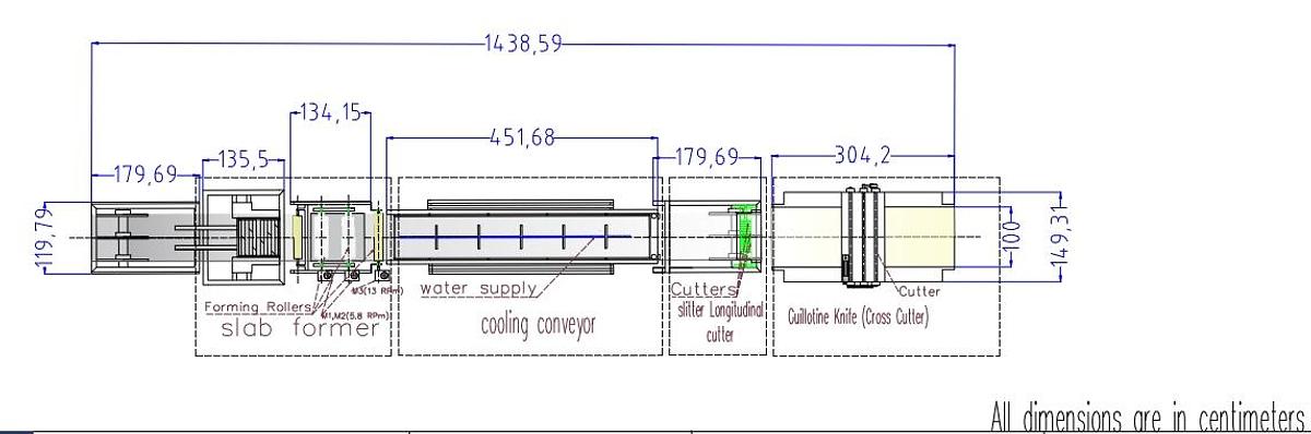 Gebraucht Riegelanlage für Riegel - 20430