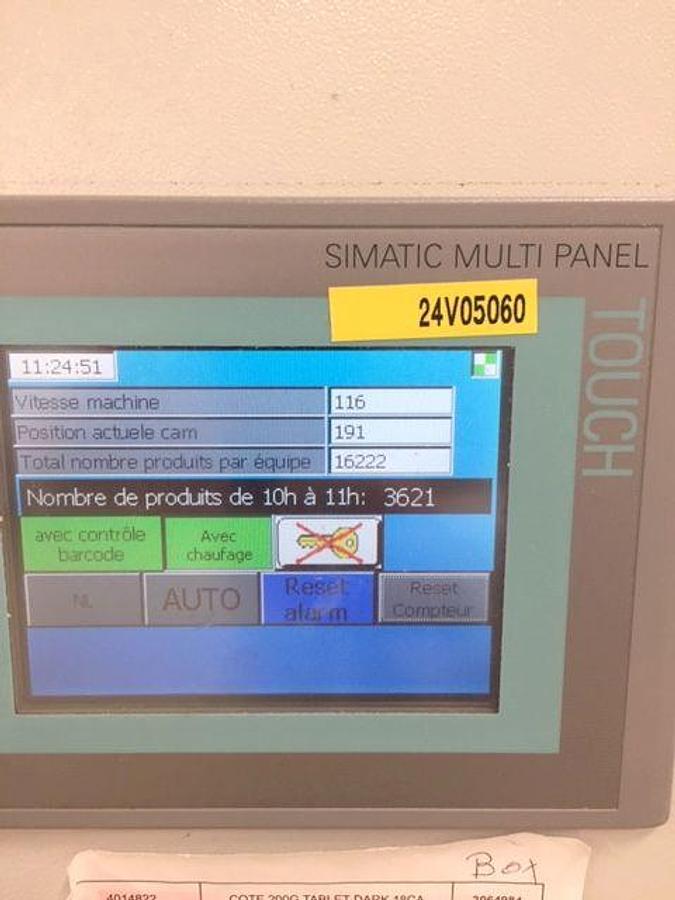 Gebraucht Tafelpackmaschine für Schokolade - 29559