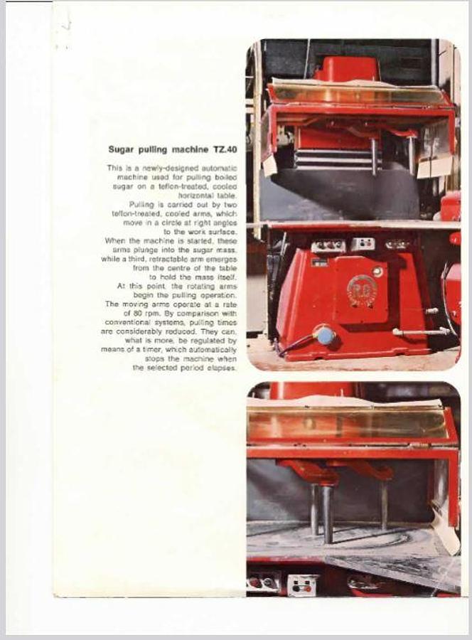 Überholt Zuckerziehmaschine - 28827