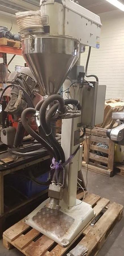 Gebraucht Kartonaufricht- Füll- + Schließmaschine für Kakao - 28670