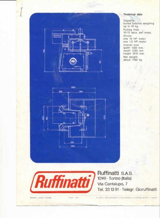 Überholt Zuckerziehmaschine - 28827