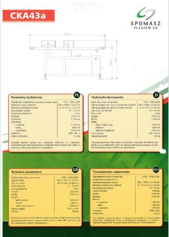 Gebraucht Schneidemaschine - 20838