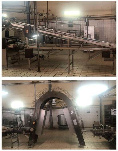 Used wafer line for creamed wafers - 20394