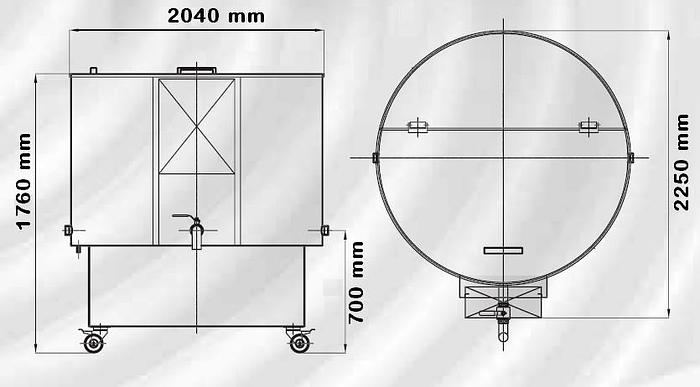 Schmelzkessel für Schokolade - 20553