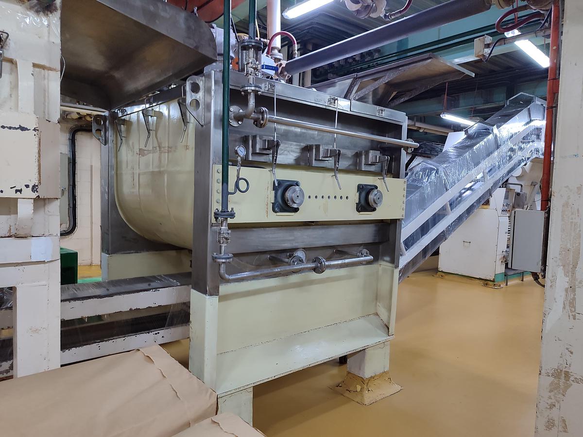 Gebraucht 1996 Carle & Montanari-OPM S.p.A. HF 518, refiner plus mixer and steelbelt