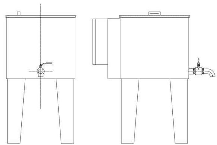 Auflösebehälter - 27127