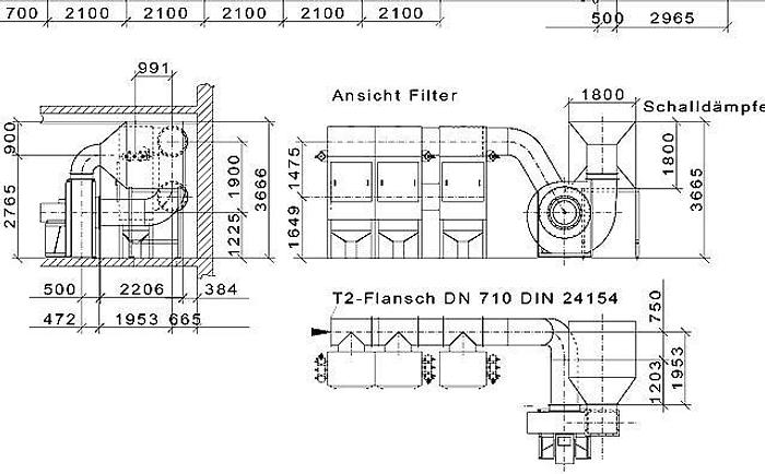 Used 2013 GFD Ventilation GmbH GR 1252