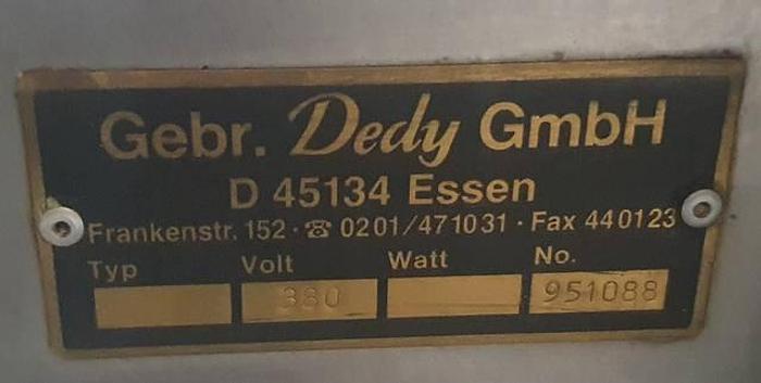 Used Dedy 320 truffel belt