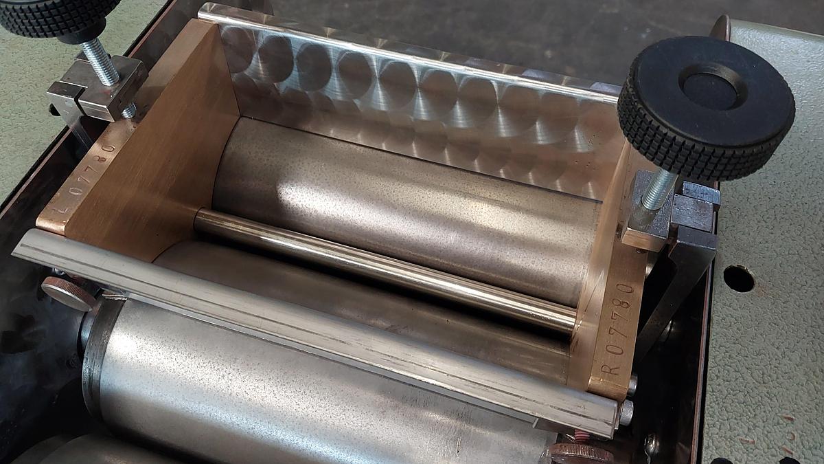 Gebraucht Labor-Dreiwalzwerk - 90700