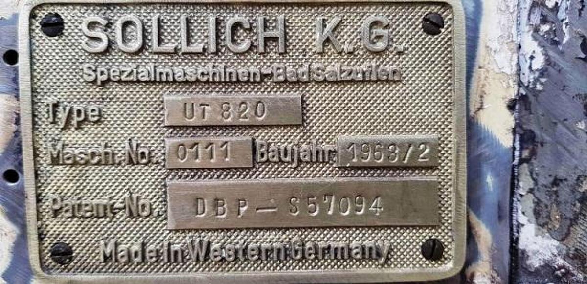 Gebraucht Überziehmaschine für Schokolade - 27839