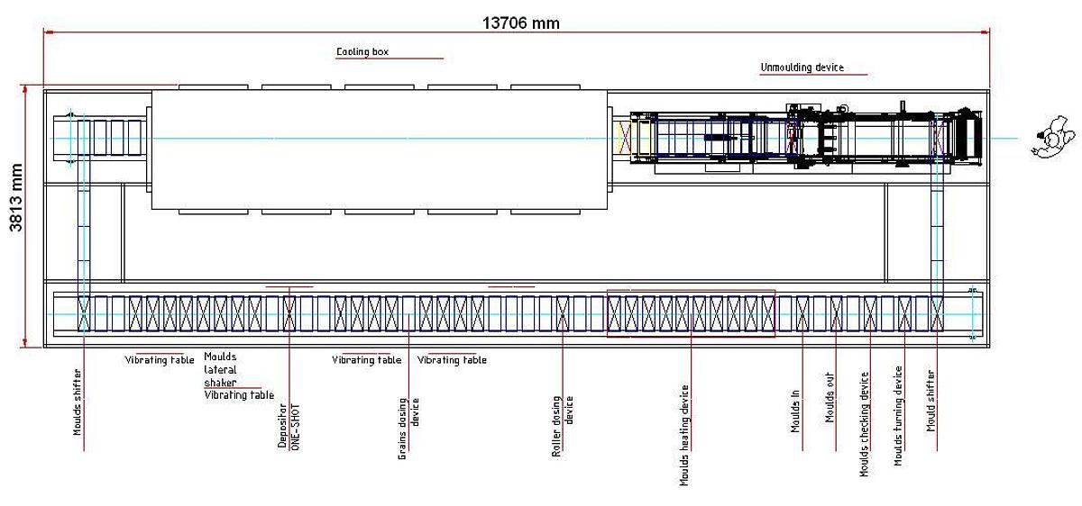 Gebraucht Eintafelanlage - 20005
