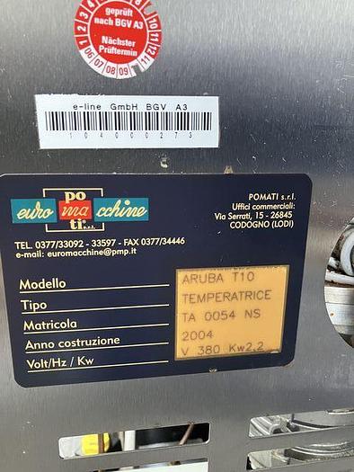 Used 2004 POMATI GROUP S.r.l Aruba T10