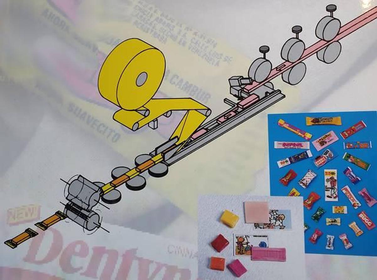 Gebraucht Toffee-Schneid- + Packmaschine für Toffees - 29058