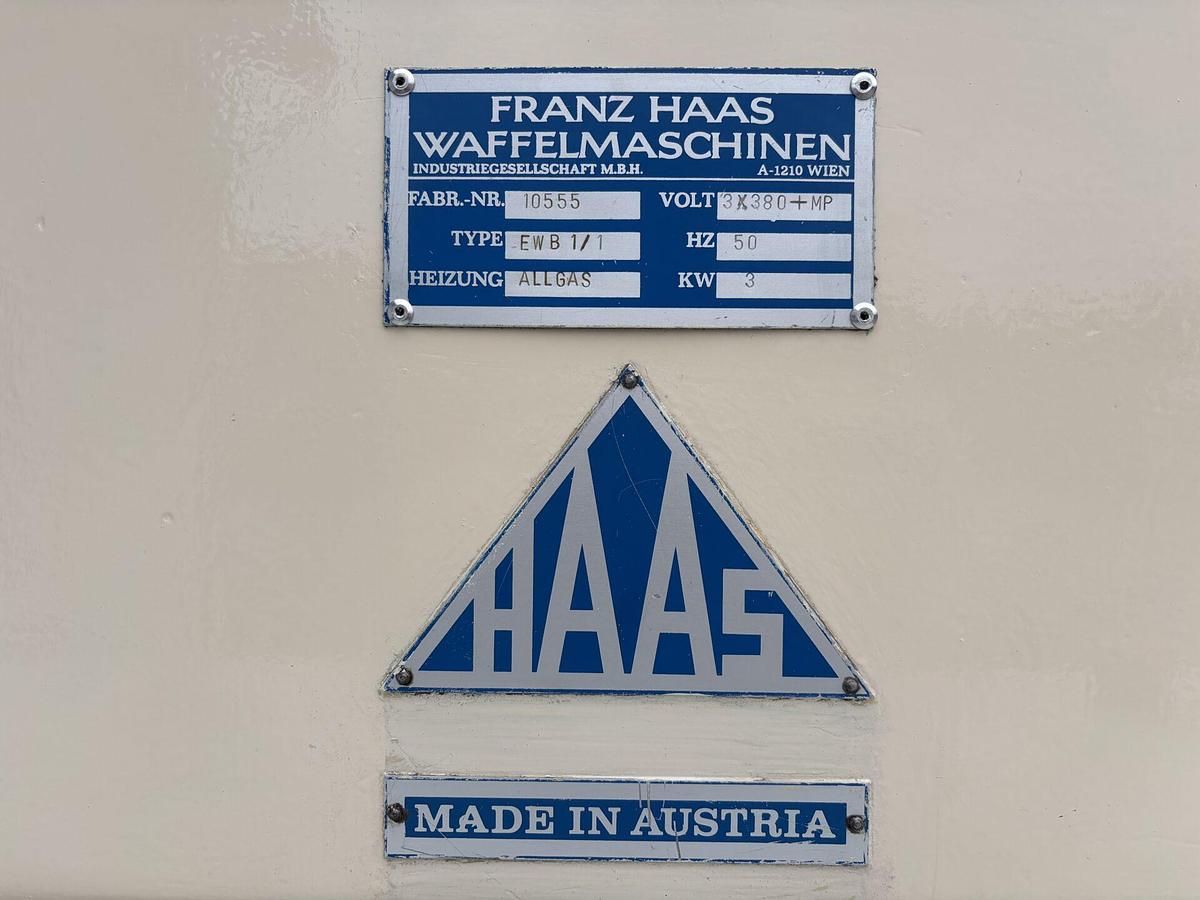 Überholt Waffelröllchenanlage - 28625
