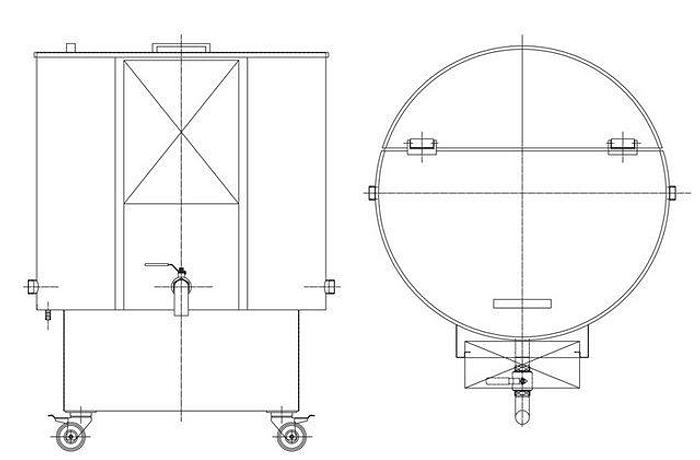 Rührwerk für Schokolade - 26542