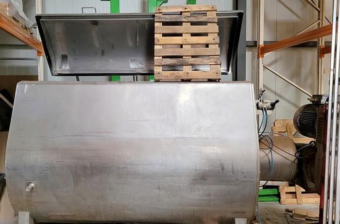 Used Ribbon spiral mixer for granules - 20084