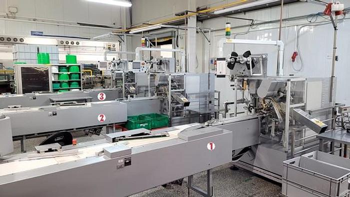 Gebraucht Doppeldrehpackmaschine für Pralinen - 20749