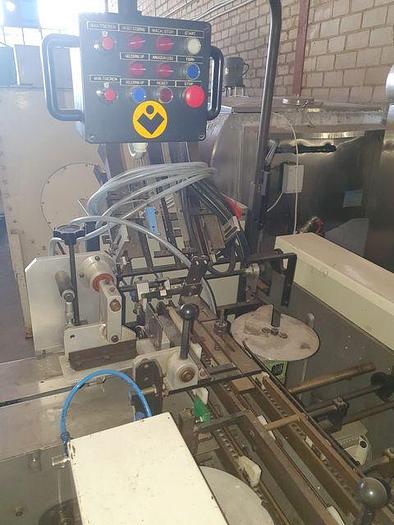 Used Carton erecting, filling and closing machine for pastries - 43229