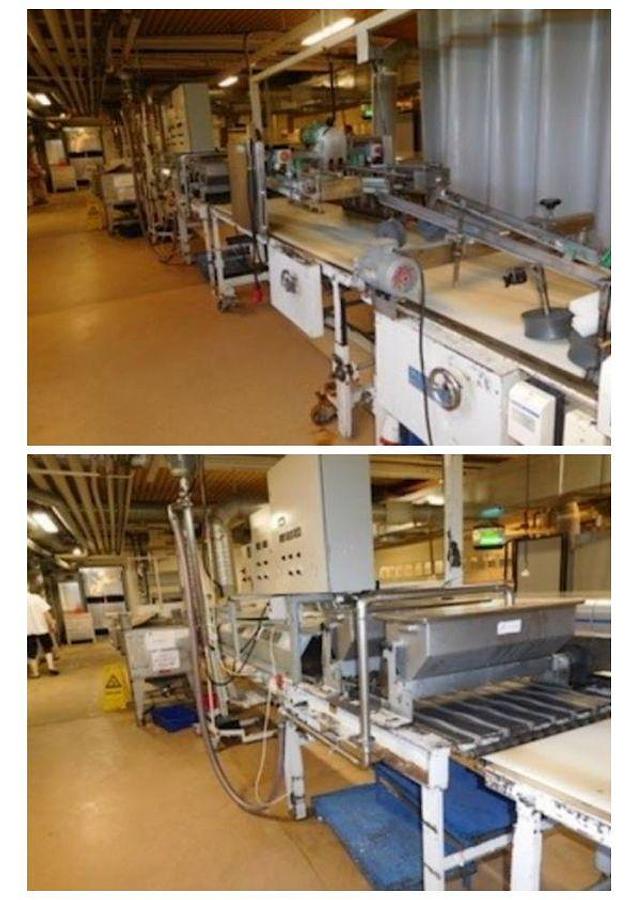 Gebraucht Swiss roll- + YES Herstellungsanlage für Biskuit-Rollen - 29317