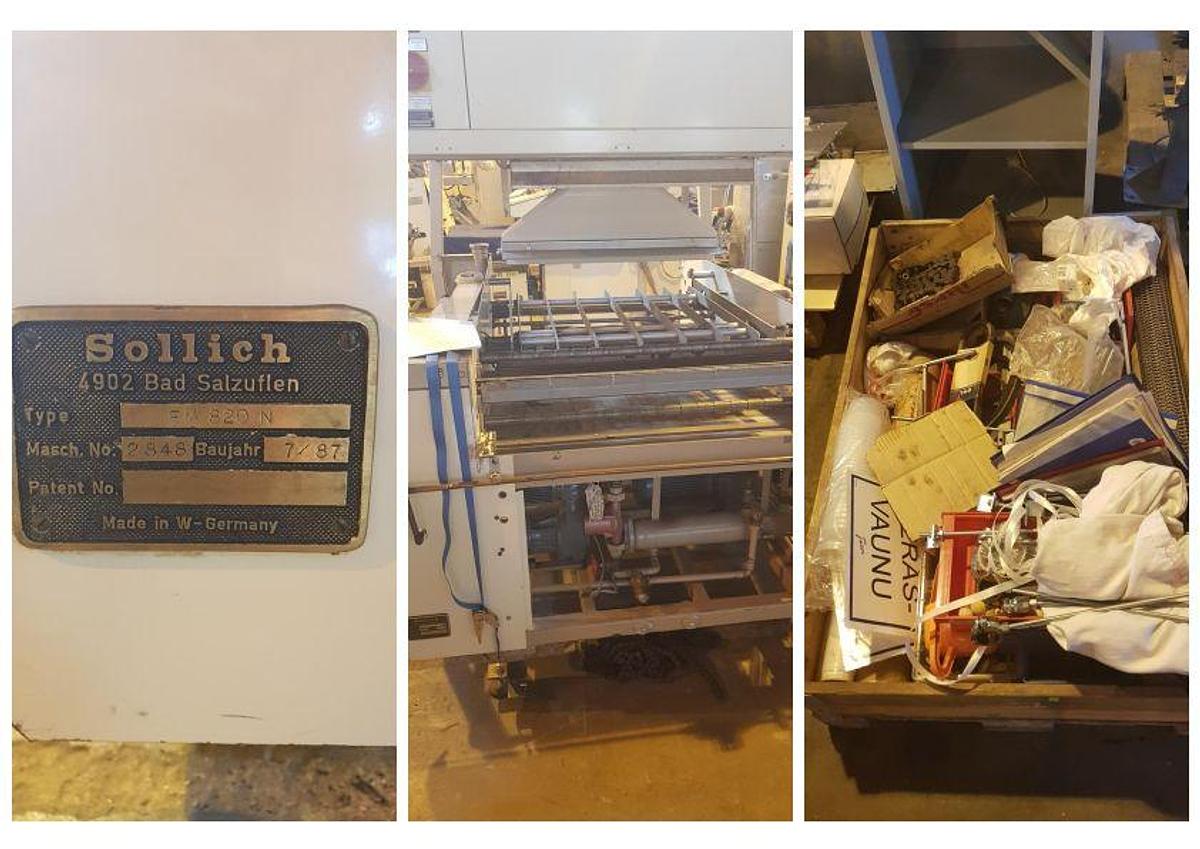 Gebraucht Überziehmaschine für Schokolade - 28681