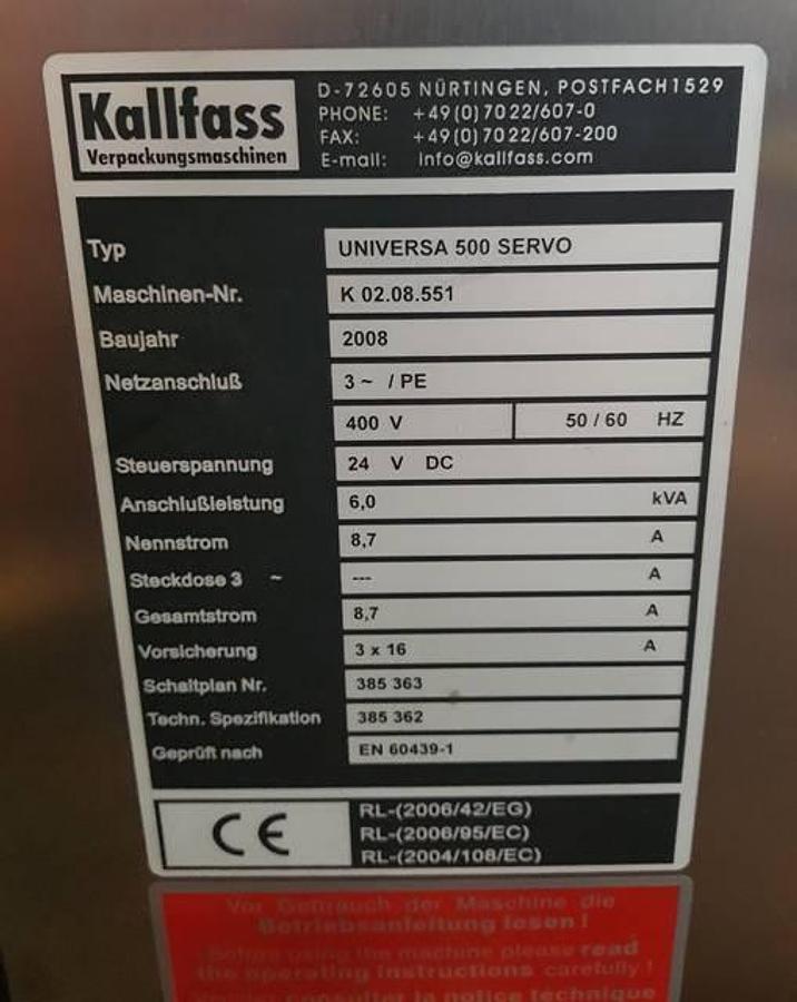 Gebraucht Zellophaniermaschine für div - 71239