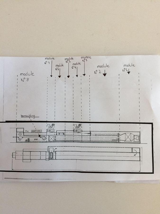 Gebraucht Schokoladengießanlage - 20956