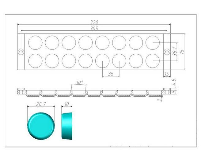 Gebraucht Gießanlage für Gelee - 28934