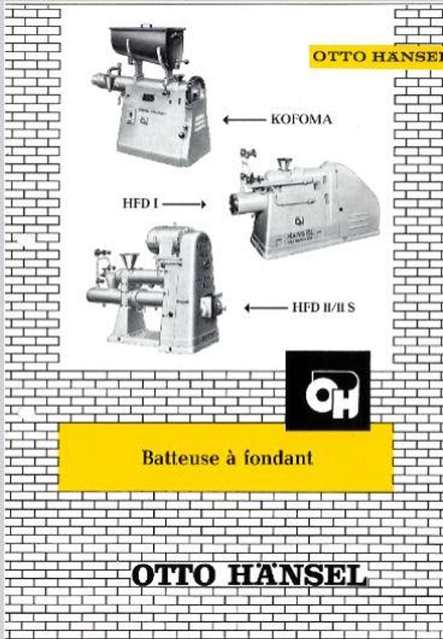 Gebraucht Fondant-Tabliermaschine - 21045