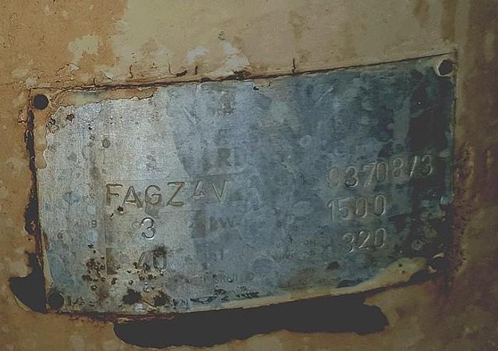 Used roasting pan - 71533