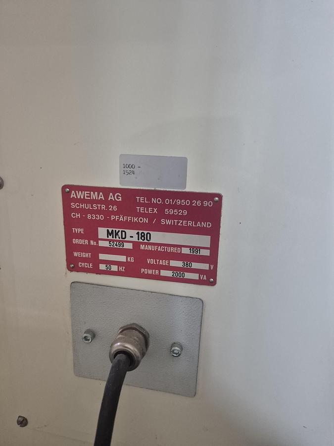 Gebraucht Gießmaschine für Schokolade - 43257