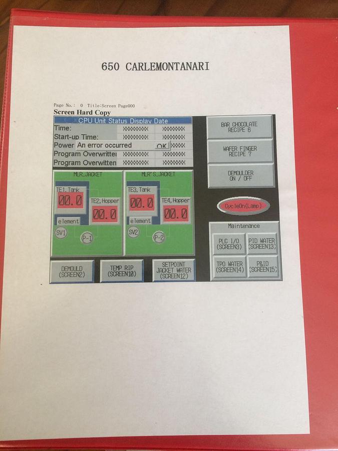 Gebraucht Schokoladengießanlage - 20956