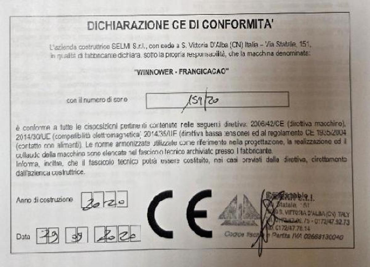 Gebraucht Brech- + Reinigungsmaschine - 20947