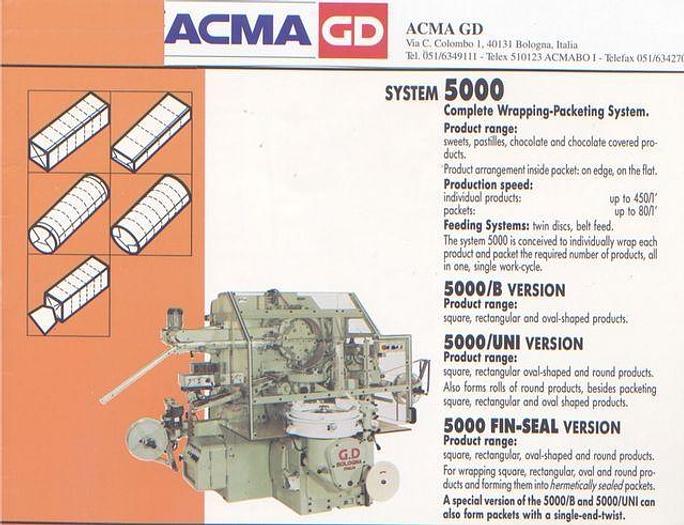 Used ACMA GD 5000