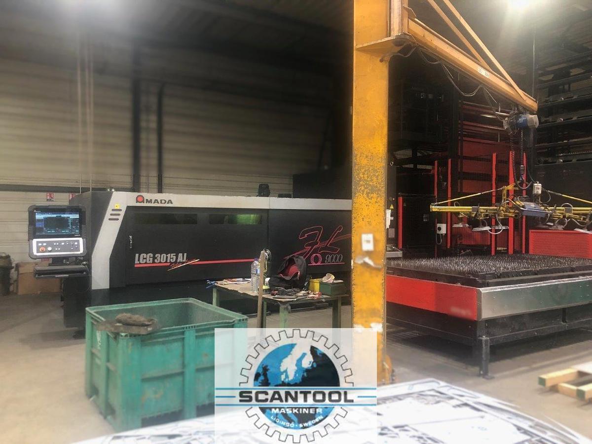Used Amada LCG 3015 AJ M2 + ASLUL Twin