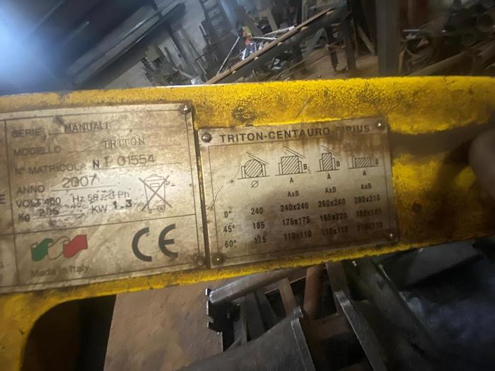 Used 2007 FMB Triton Manual Bandsaw