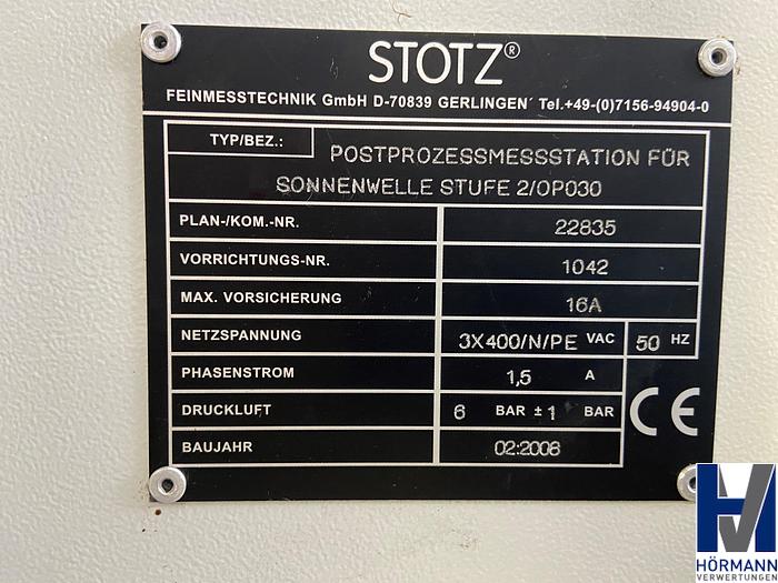 Gebraucht 2008 STOTZ Feinmesstechnik 11515