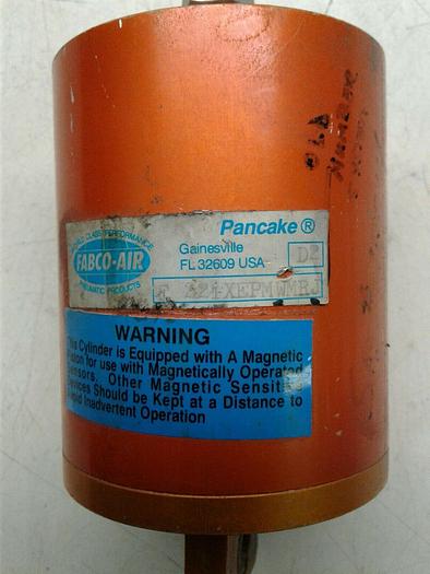 Used FABCO-AIR PANCAKE AIR CYLINDER 221XEPMWMRJ