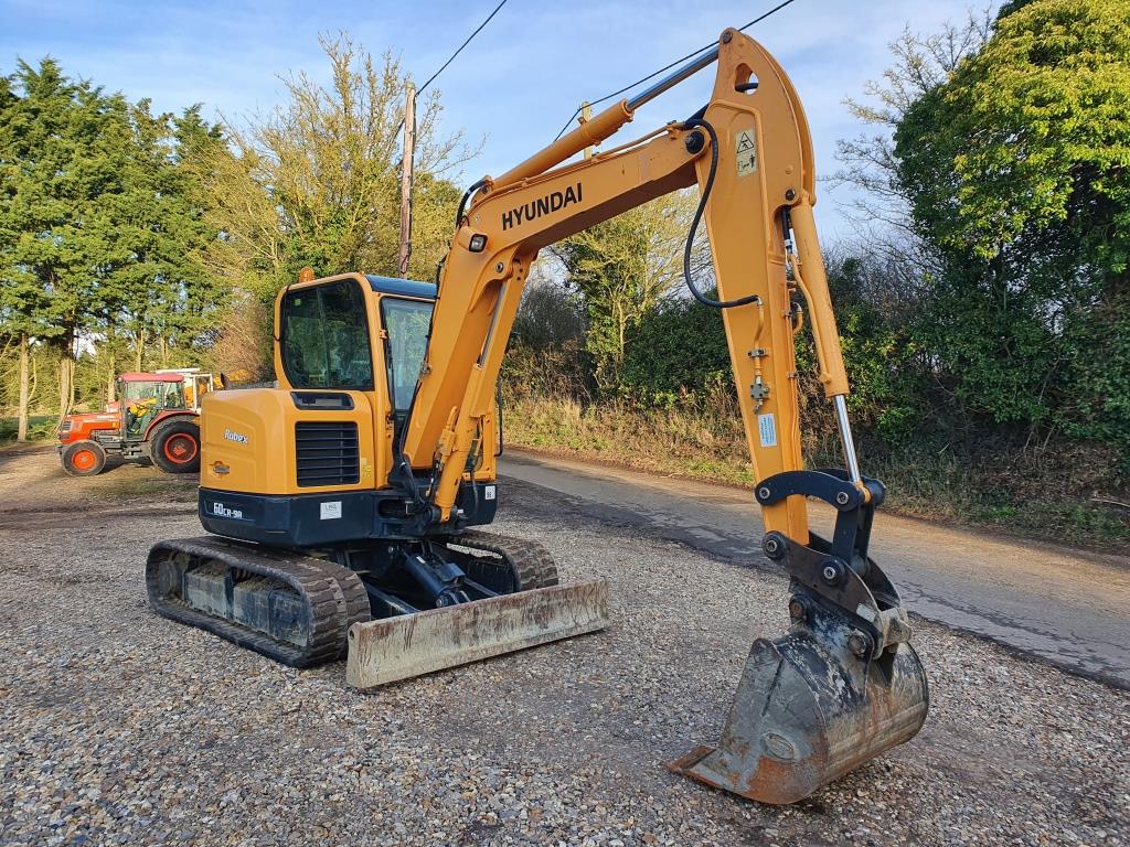 Used Hyundai Robex 60CR-9A Excavator