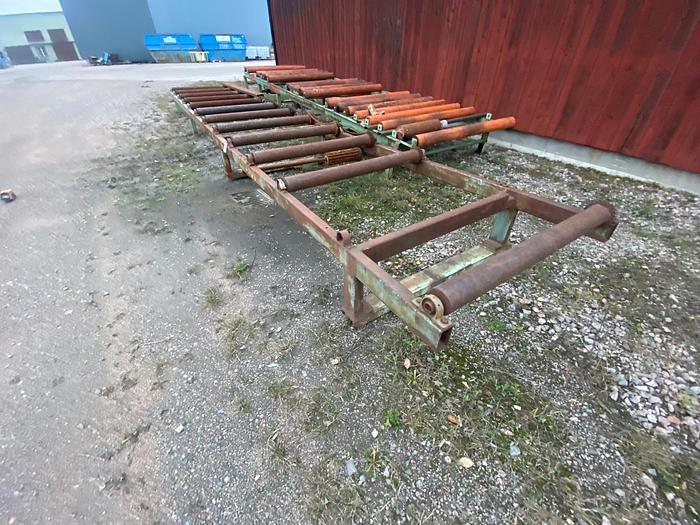 Used Roller conveyor, lumber packages