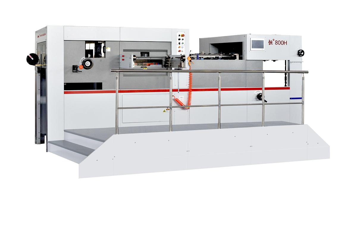 800H Automatic Flatbed Die Cutting & Creasing Machine