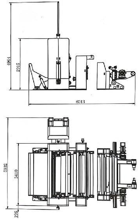 Jumbo Roll slitting and rewinding machine