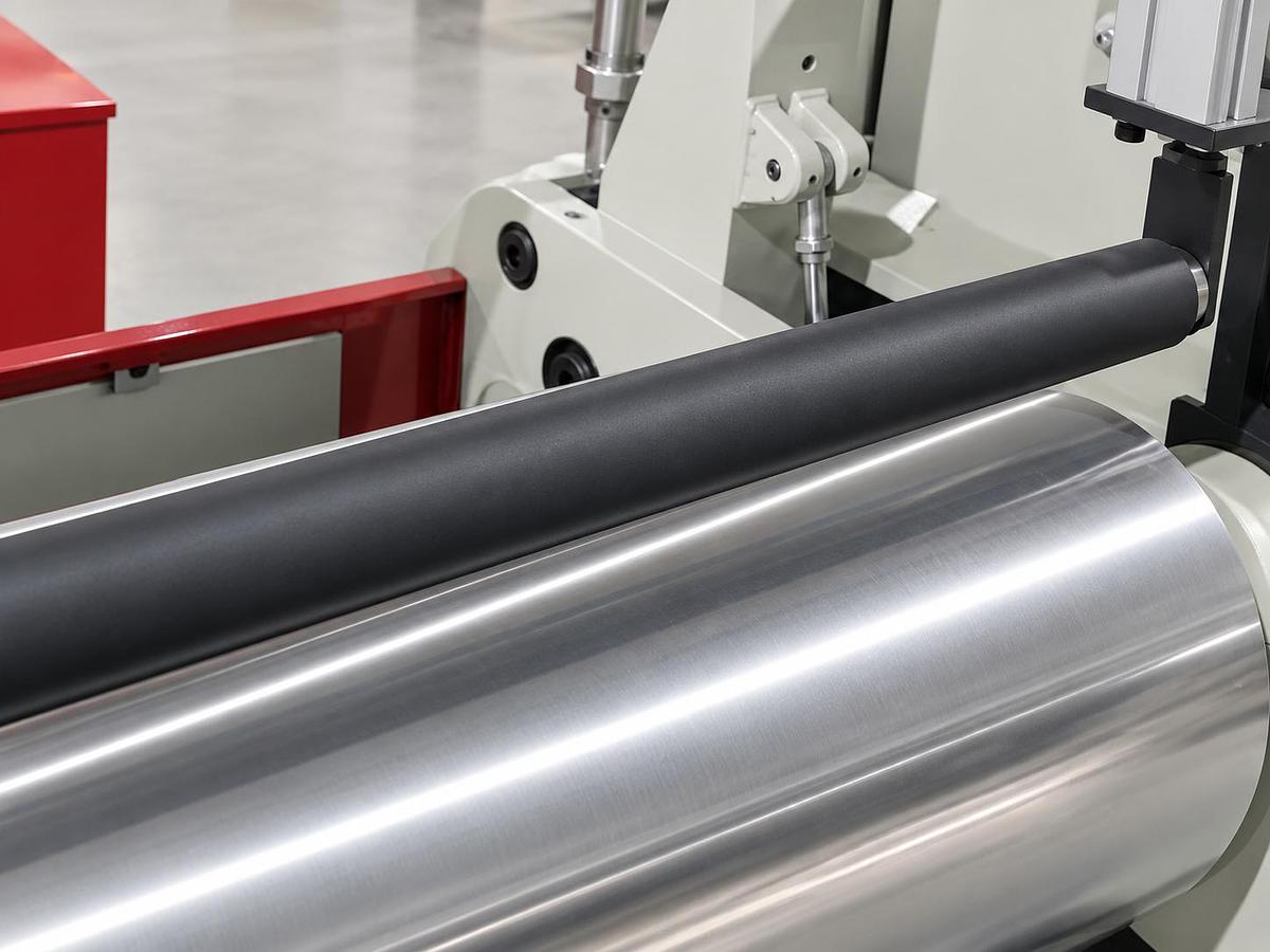 Roll rewinding machine