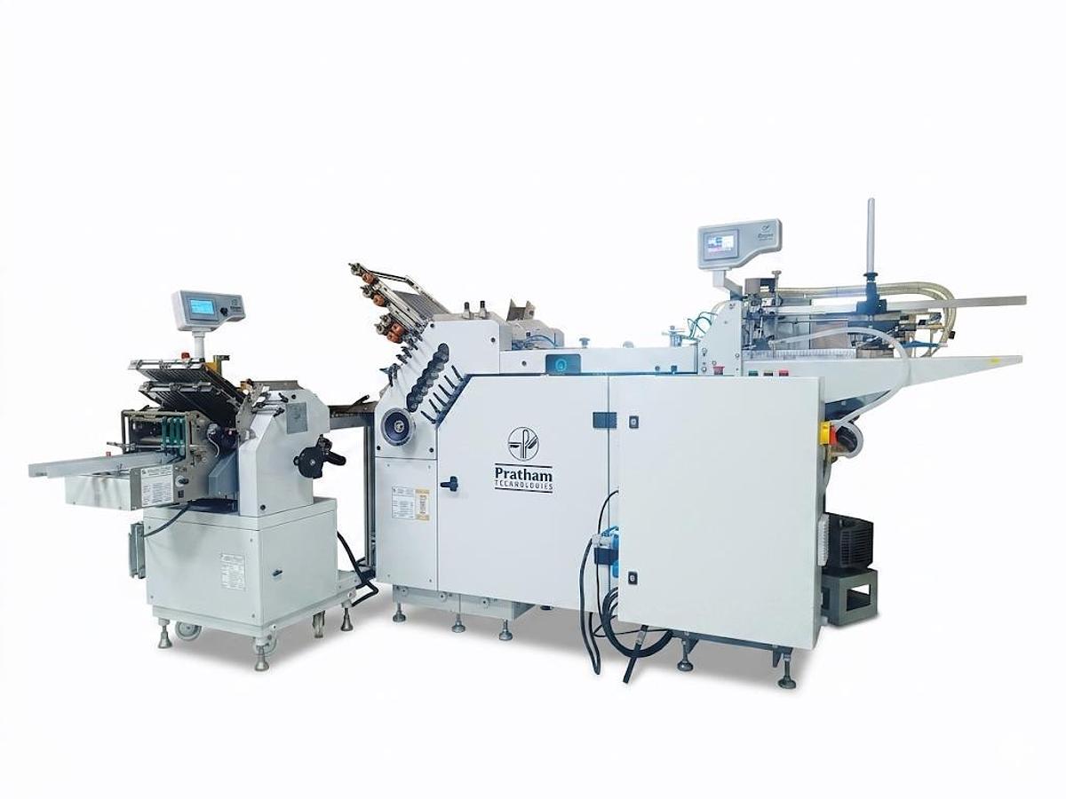 Pharma folder 53/6 Pro+35/6 Pro+vertical delivery unit